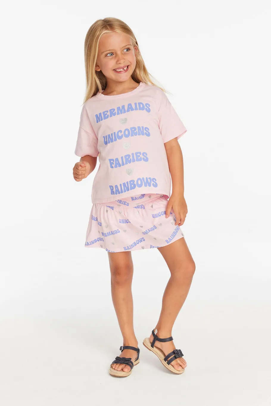 Outlet Chaser Brand Mermaid & Friends Peplum Girls Skort