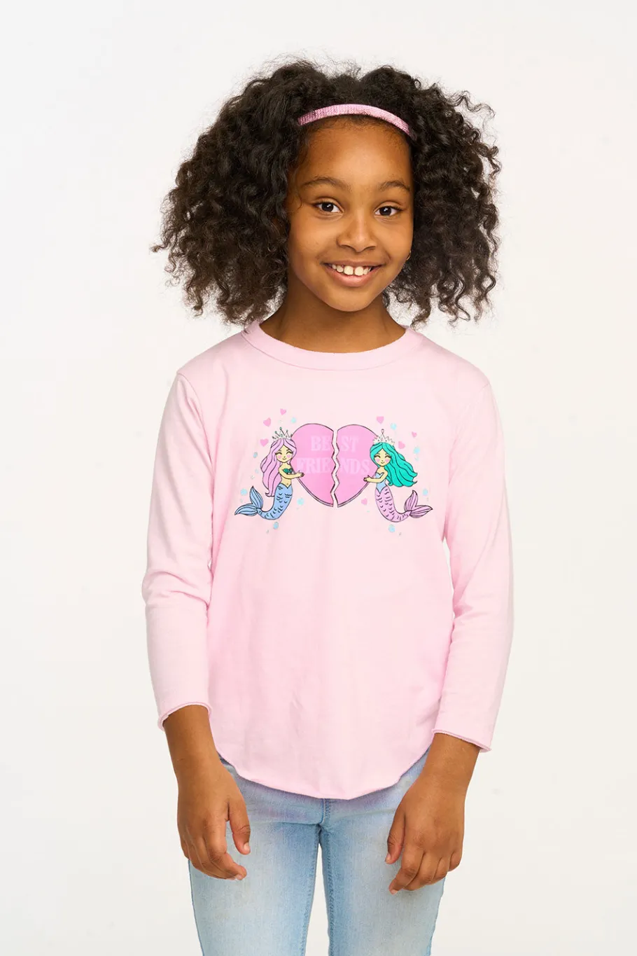 Shop Chaser Brand Mermaid Bestie Long Sleeve Tee