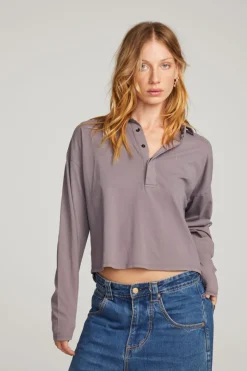 Flash Sale Chaser Brand Miles Purple Sage Long Sleeve