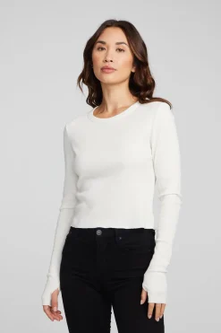 Clearance Chaser Brand Moonlight Bright White Long Sleeve