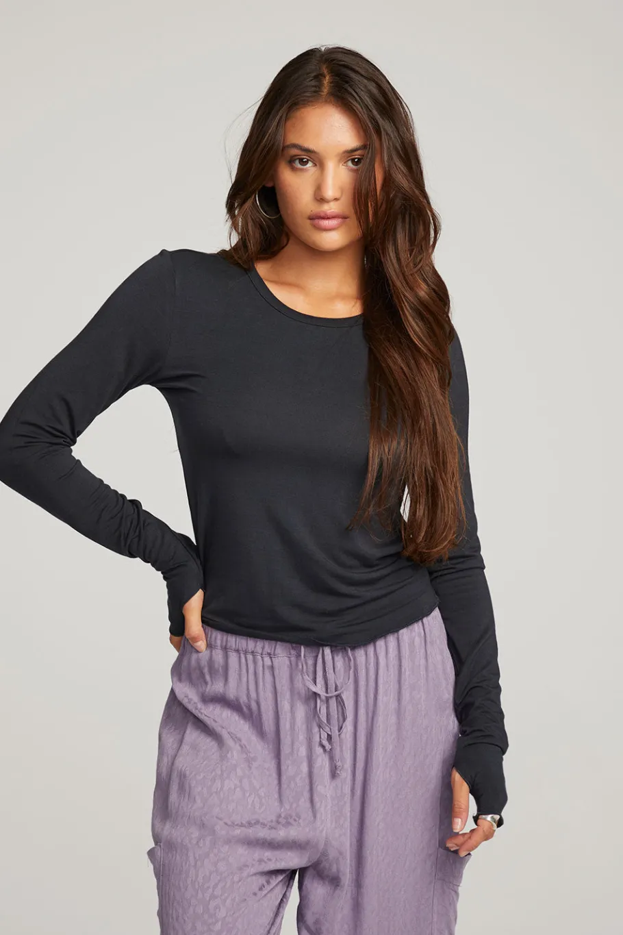 Sale Chaser Brand Moonlight Licorice Long Sleeve