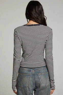 Hot Chaser Brand Moonlight Punk Stripe Long Sleeve