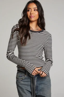 Hot Chaser Brand Moonlight Punk Stripe Long Sleeve