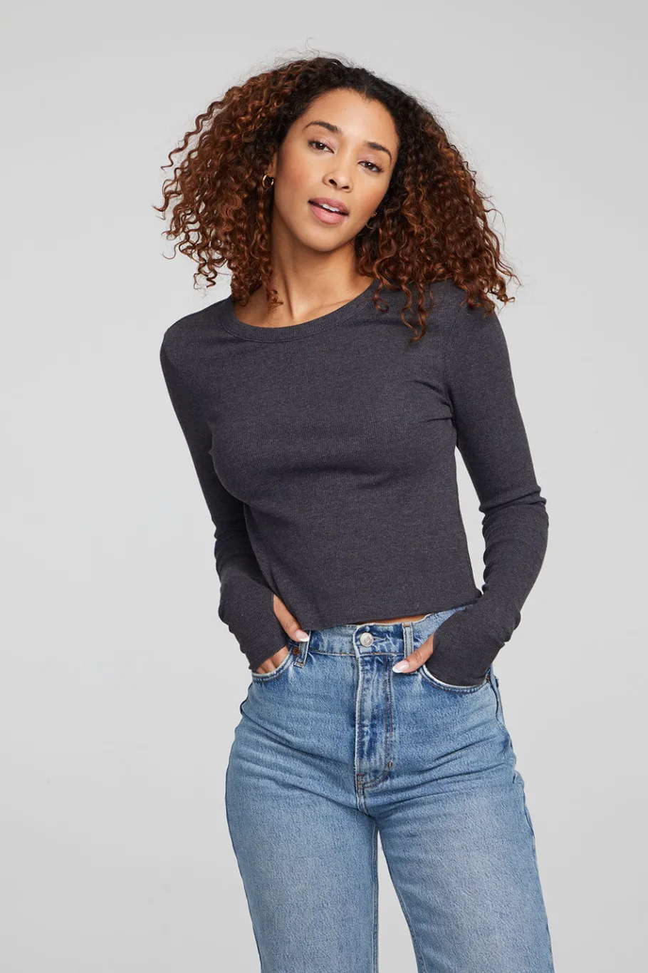 Discount Chaser Brand Moonlight Shadow Black Long Sleeve