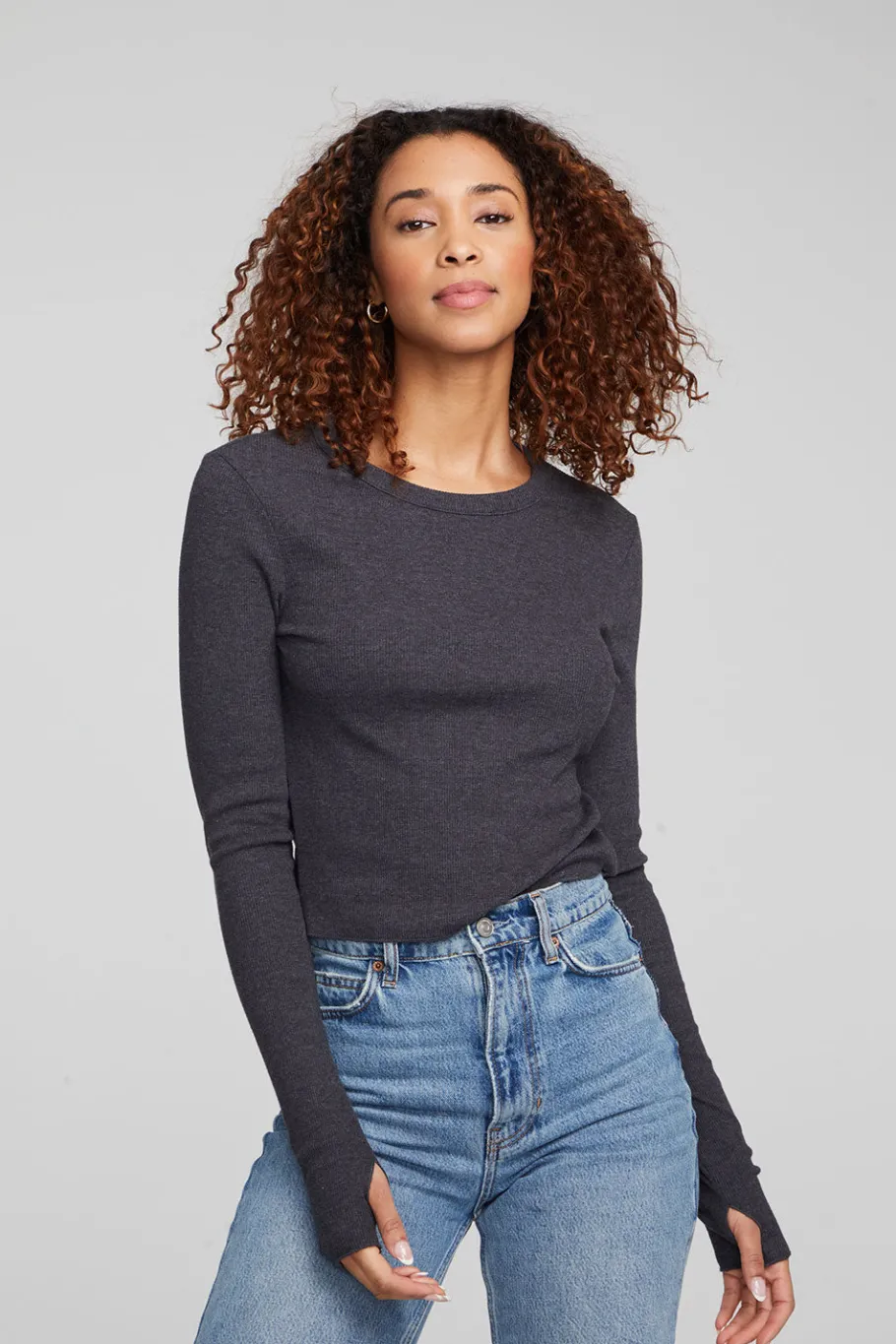 Discount Chaser Brand Moonlight Shadow Black Long Sleeve