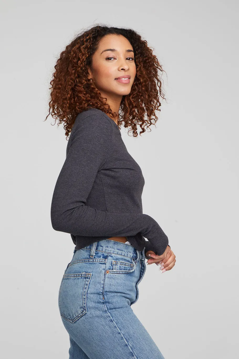 Discount Chaser Brand Moonlight Shadow Black Long Sleeve