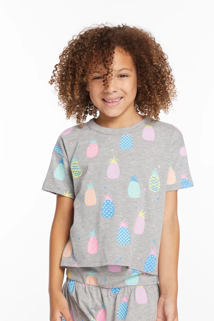 Flash Sale Chaser Brand Multi Pineapple Girls Tee