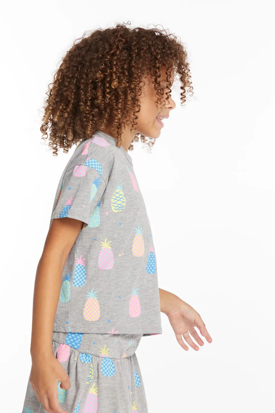 Flash Sale Chaser Brand Multi Pineapple Girls Tee
