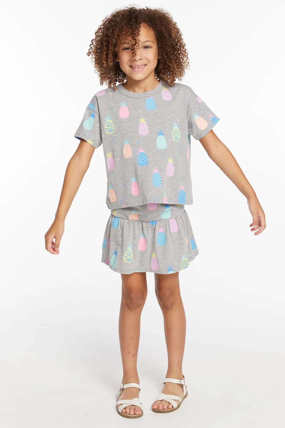 Flash Sale Chaser Brand Multi Pineapple Girls Tee