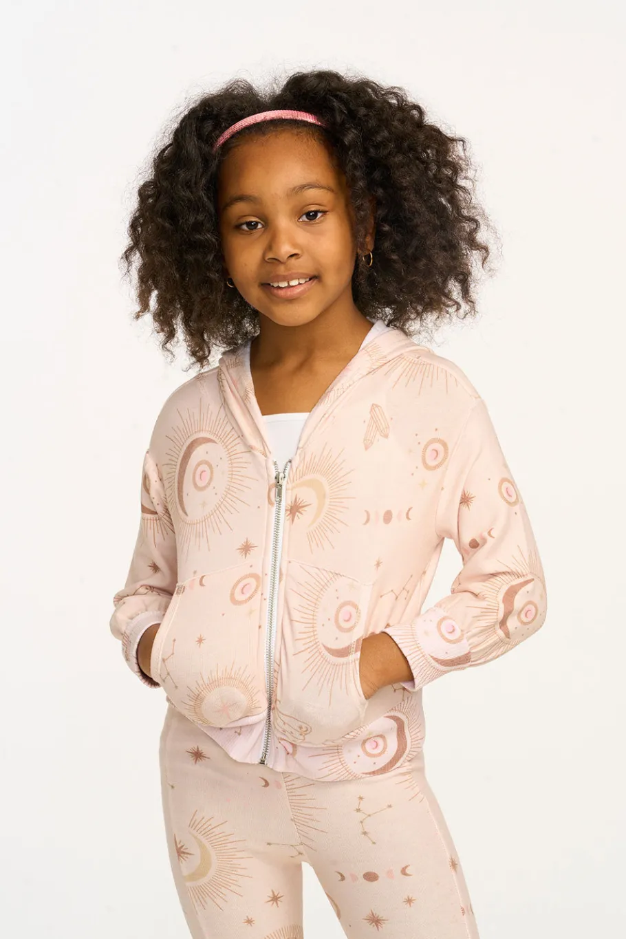 Sale Chaser Brand Mystical Sky Cozy Knit Zip Up Hoodie