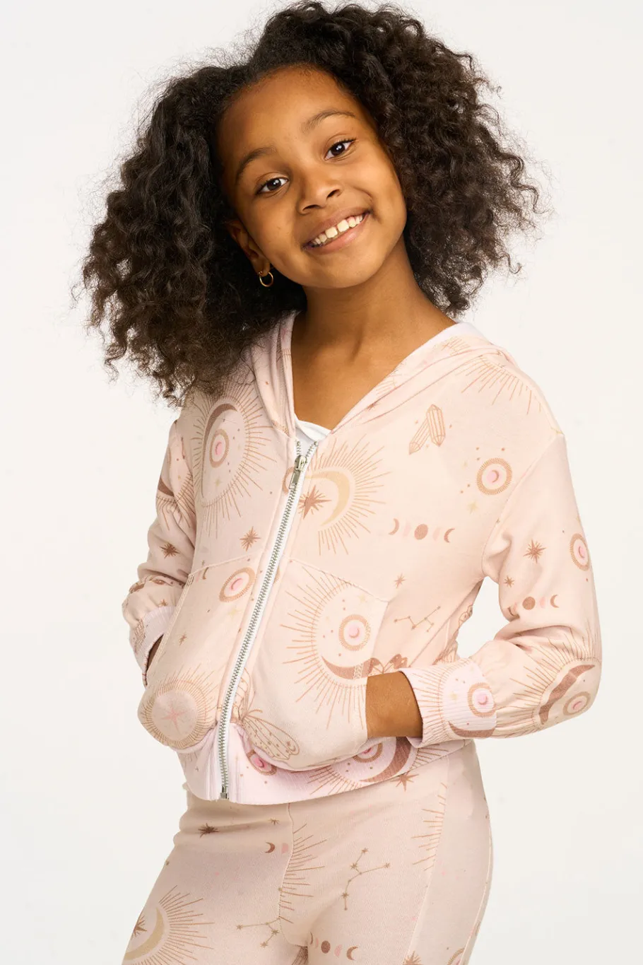 Sale Chaser Brand Mystical Sky Cozy Knit Zip Up Hoodie