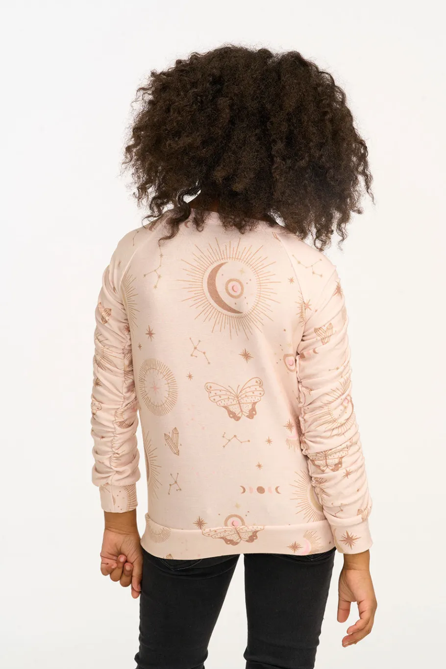 Shop Chaser Brand Mystical Sky Shirred Cozy Knit Pullover