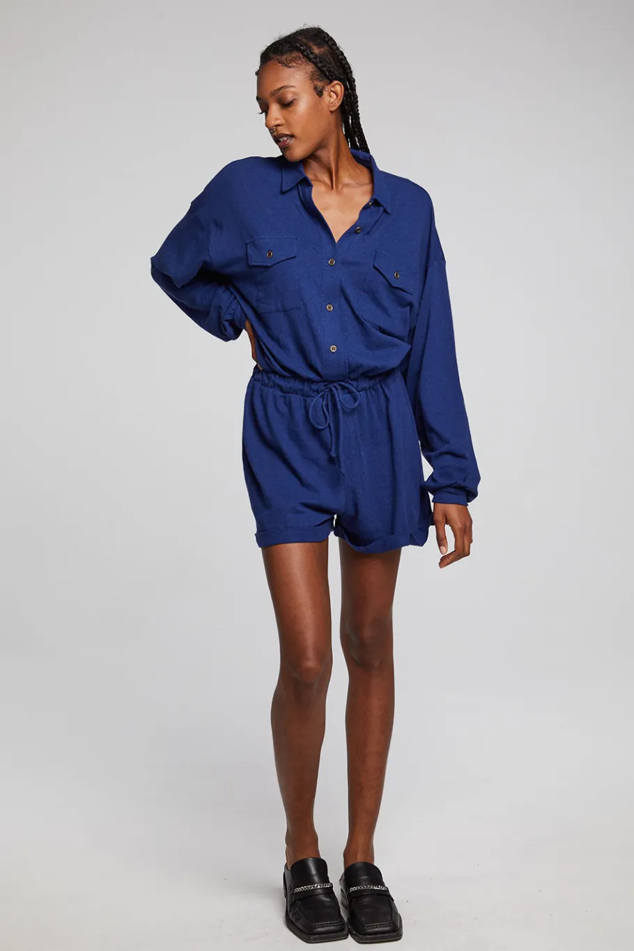 Best Chaser Brand Nocelle French Blue Jumpsuit