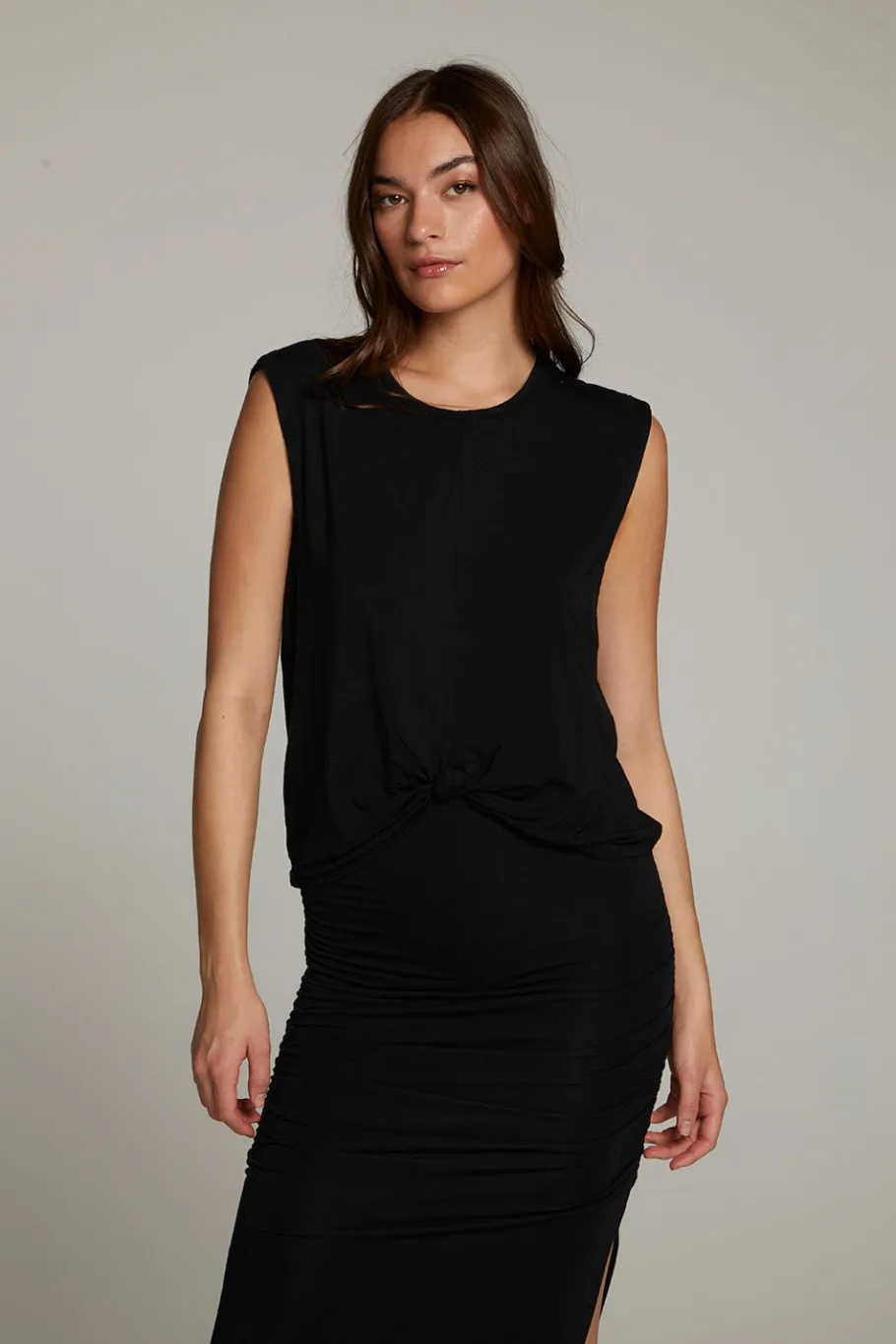 Clearance Chaser Brand Ocean True Black Tank
