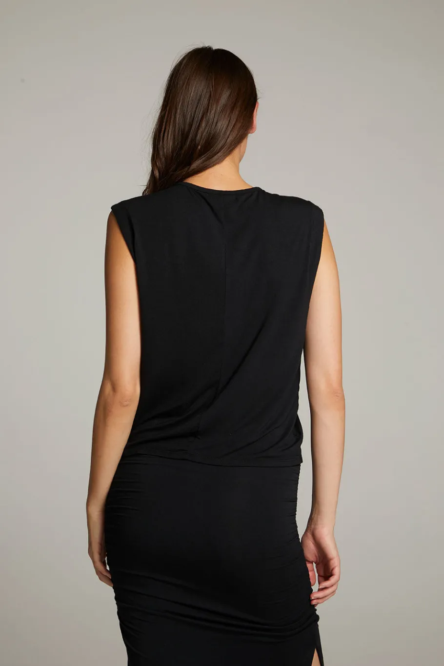 Clearance Chaser Brand Ocean True Black Tank