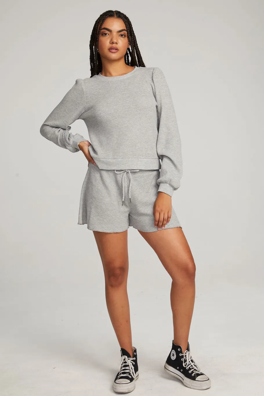 Discount Chaser Brand Owlsey Grey Marl Pullover
