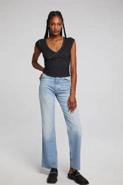 Cheap Chaser Brand Page Licorice Tee