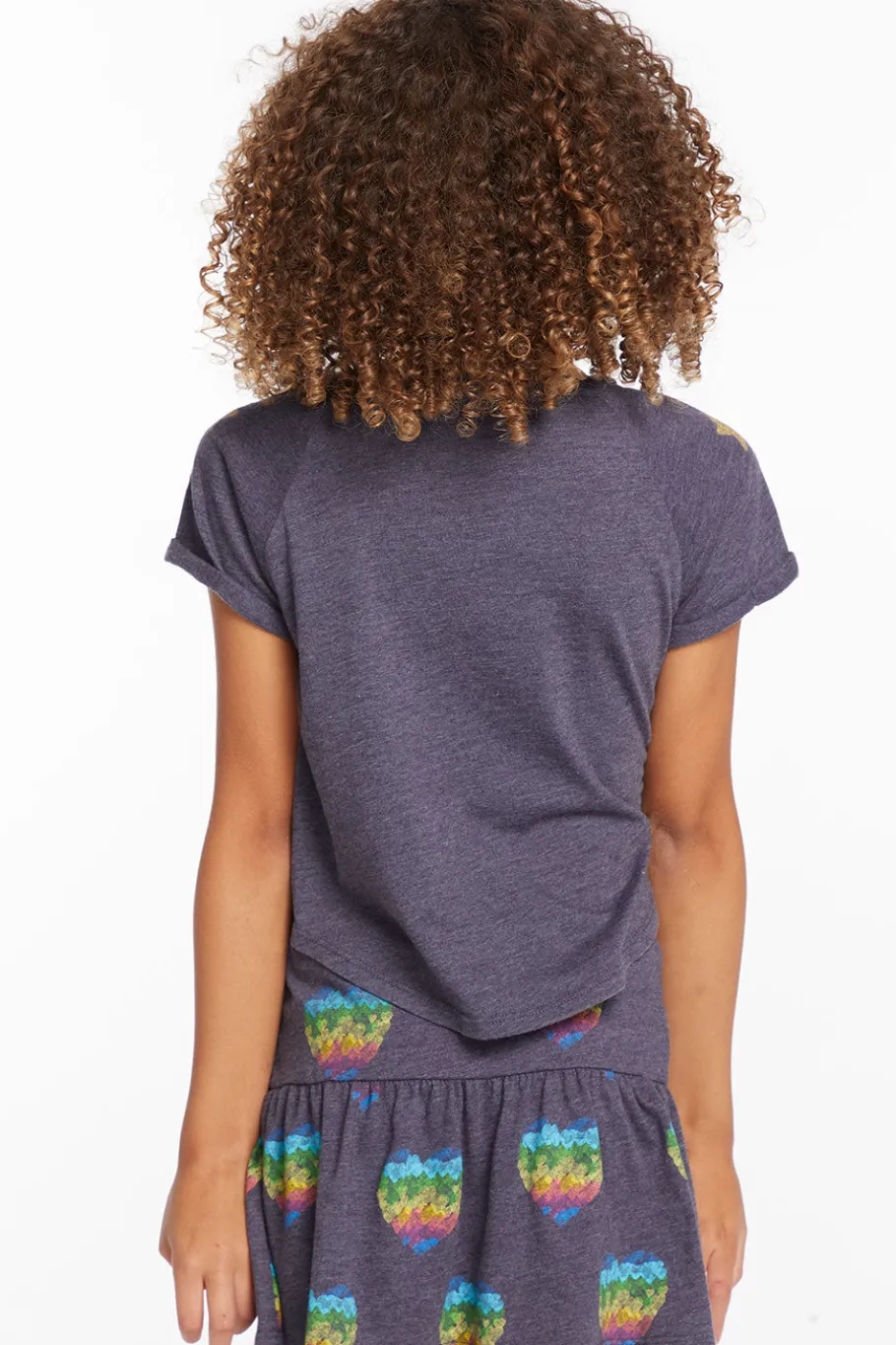 Flash Sale Chaser Brand Painted Rainbow Girls Tee