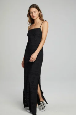 Cheap Chaser Brand Palisades Maxi Dress - Black Onyx
