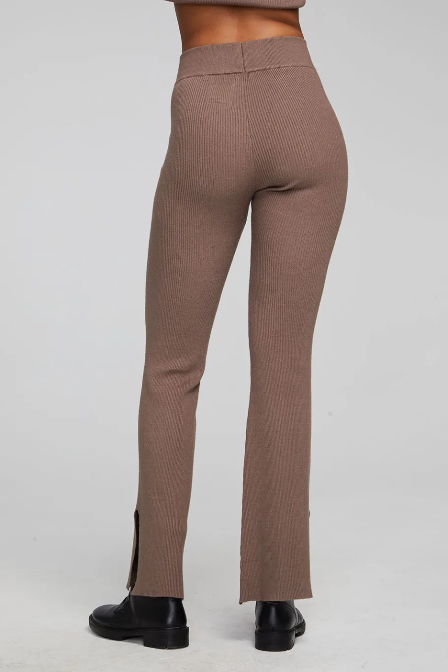 Discount Chaser Brand Party Deep Taupe Flare Bottoms
