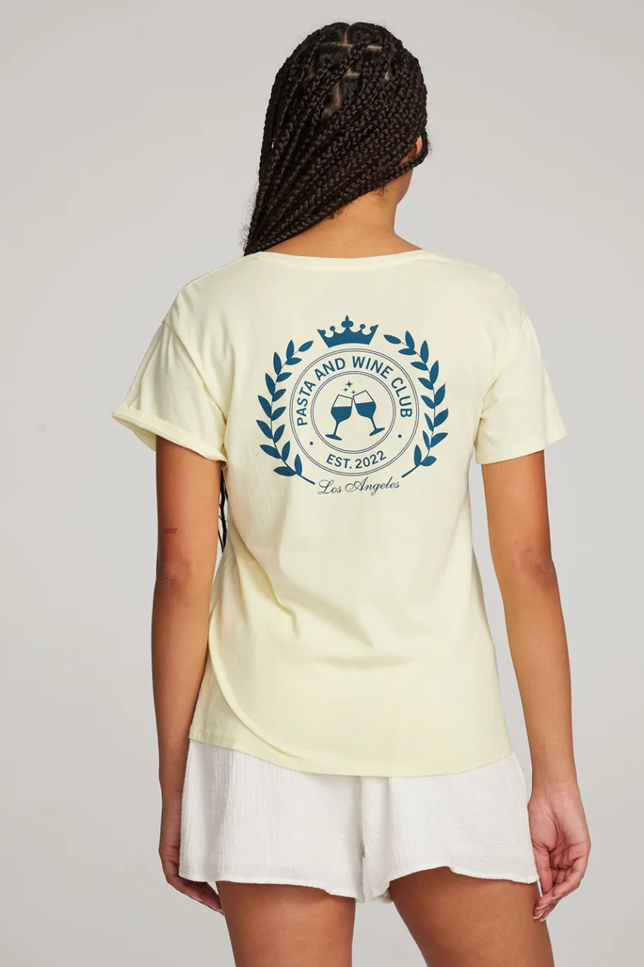 Flash Sale Chaser Brand Pasta And Wine Club Tee