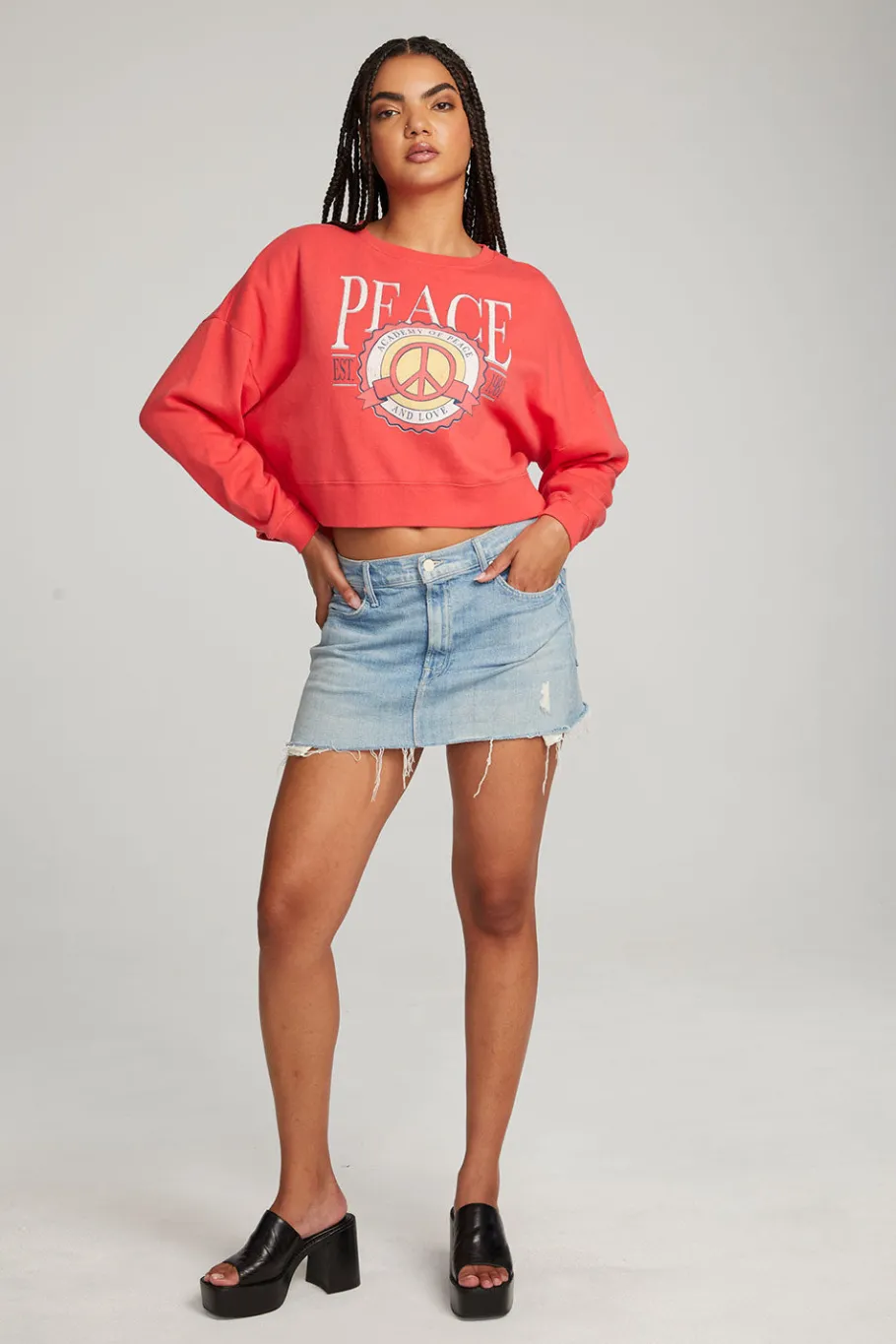 Discount Chaser Brand Peace Academy Pullover