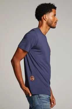 Store Chaser Brand Peace Script Mens Tee
