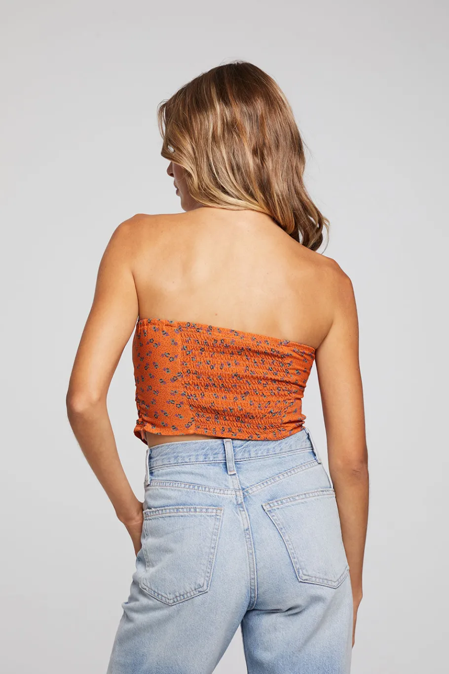 Discount Chaser Brand Pier Crop Top - Tigerlily
