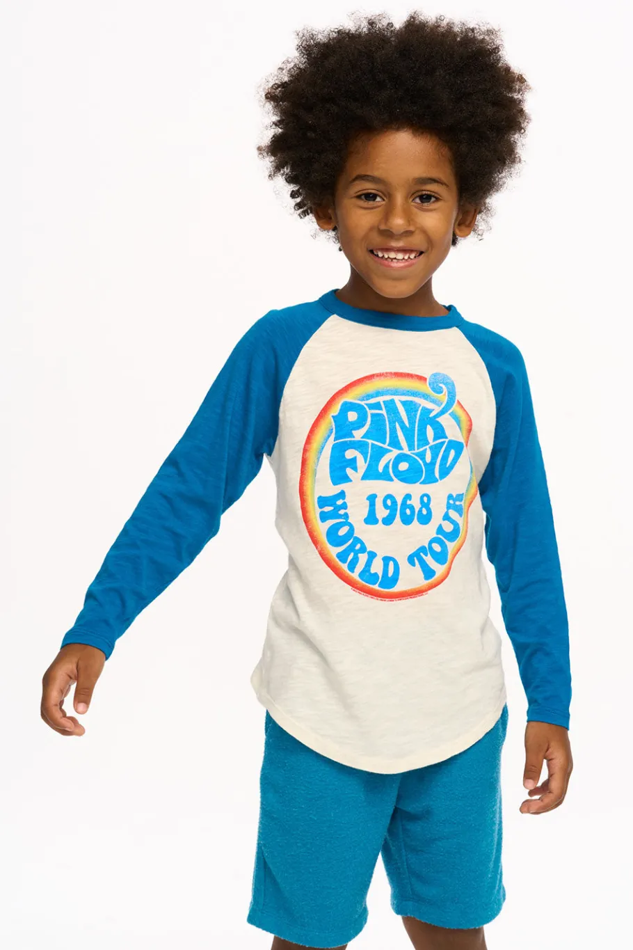 Online Chaser Brand Pink Floyd - World Tour Aidan Long Sleeve Baseball Tee
