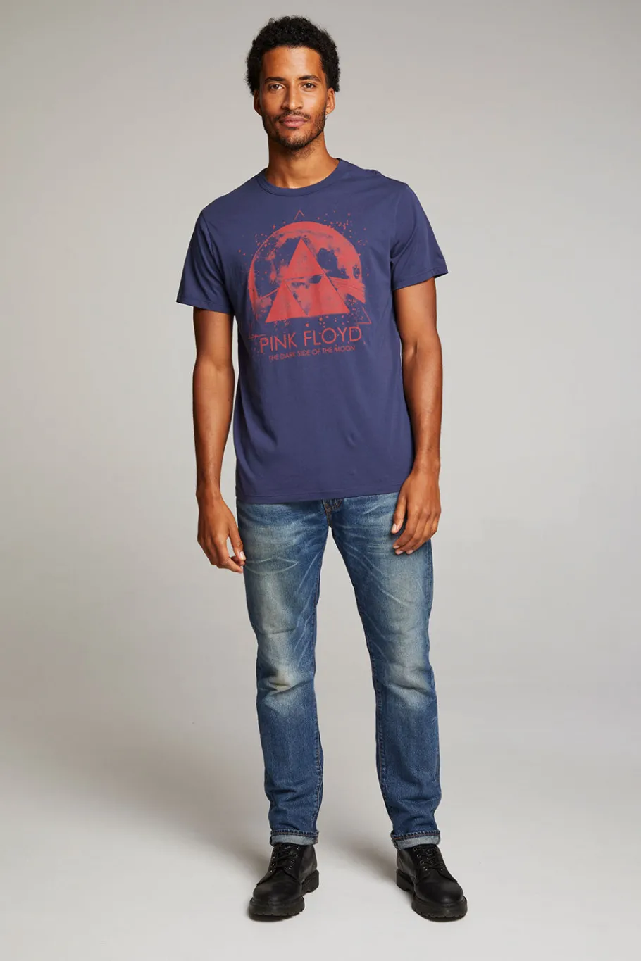Outlet Chaser Brand Pink Floyd Dark Side Of The Moon Mens Tee