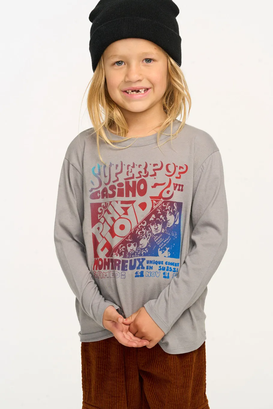 Flash Sale Chaser Brand Pink Floyd Montreux Long Sleeve Tee