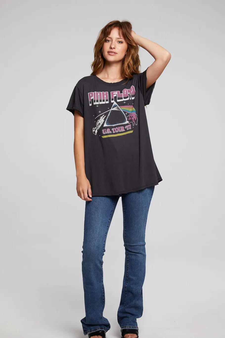 Cheap Chaser Brand Pink Floyd U.S. Tour Sonoma Tee