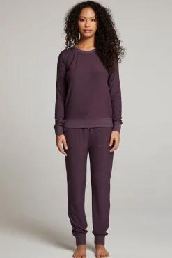 Discount Chaser Brand Plum Perfect Long Sleeve Raglan Pullover