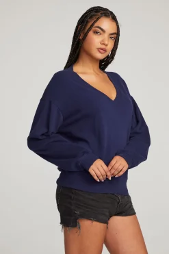 Hot Chaser Brand Poppy Sapphire Pullover