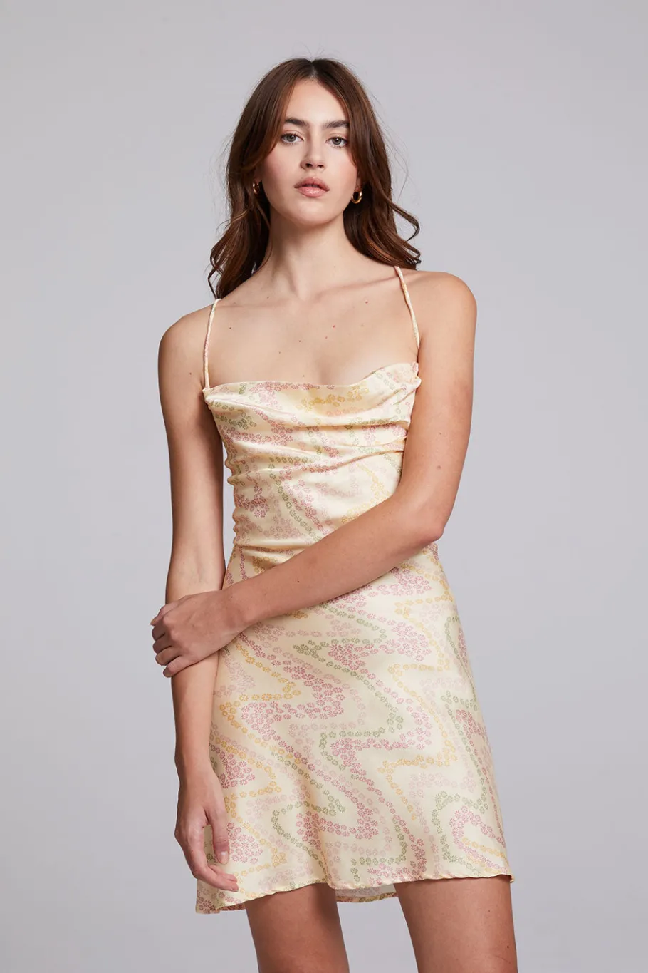 Store Chaser Brand Positano Vanilla Slip Dress