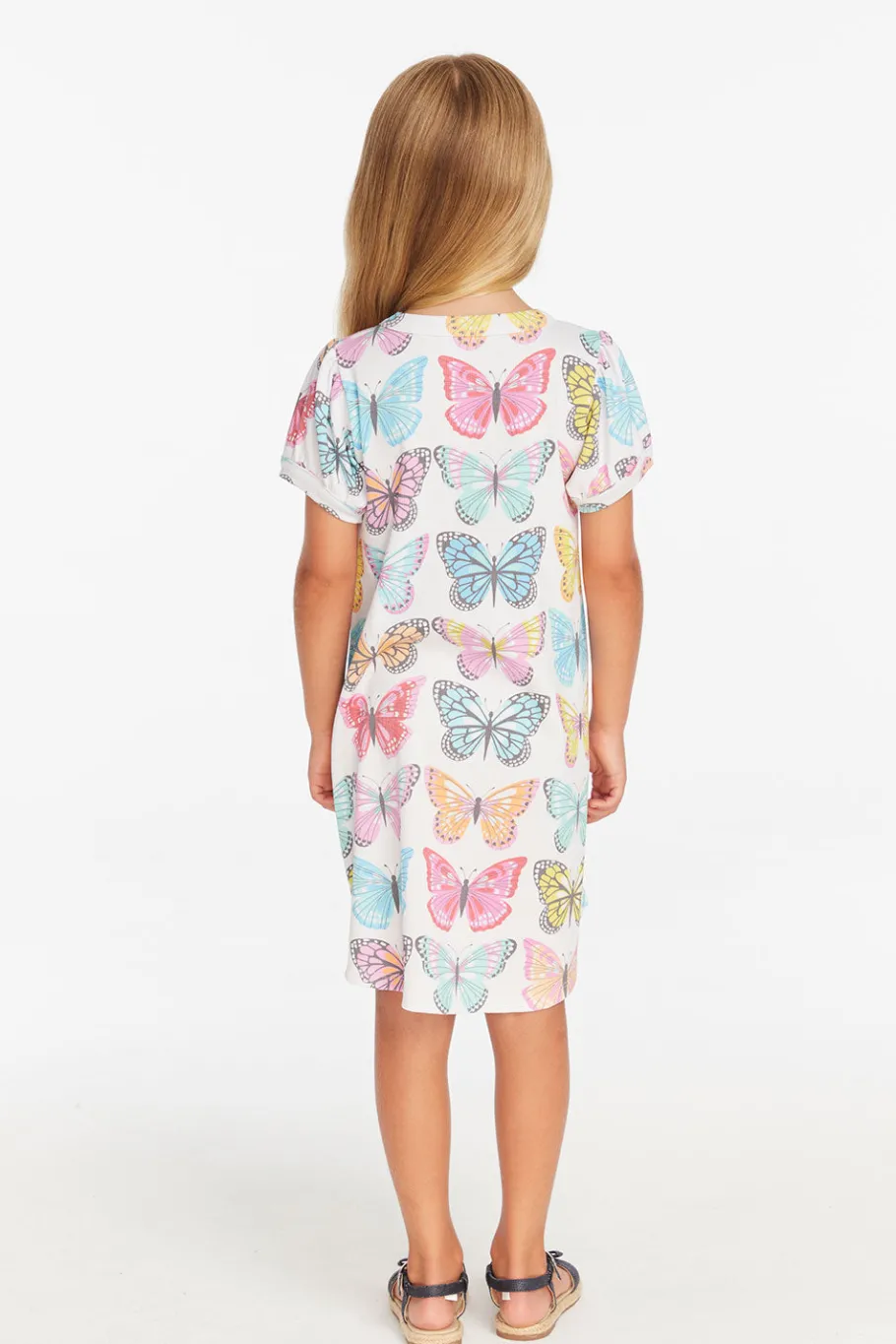 Flash Sale Chaser Brand Puff Sleeve "She's A Butterfly" Dress