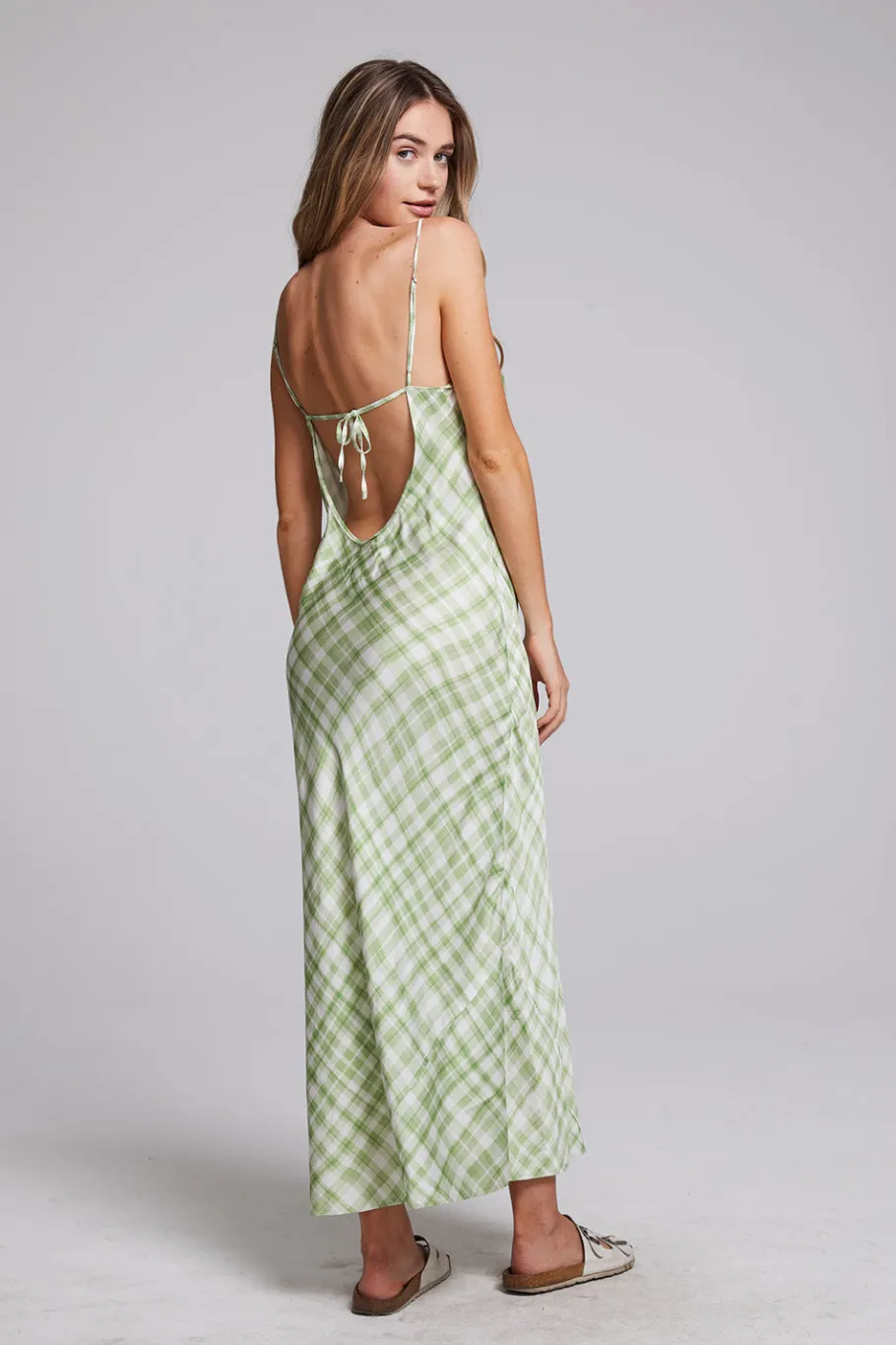 Cheap Chaser Brand Quisisana Pistachio Maxi Dress