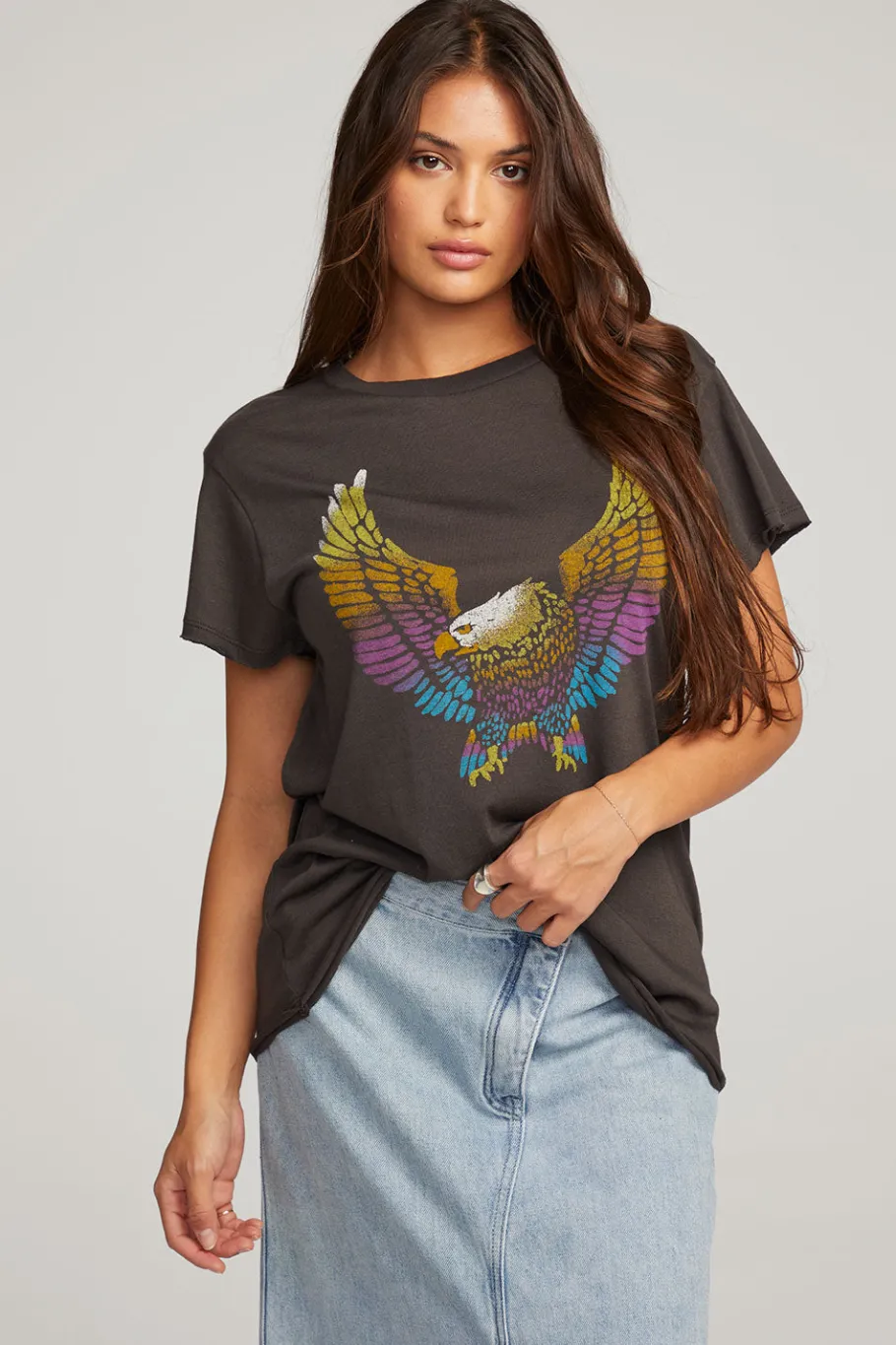 Shop Chaser Brand Rainbow Eagle Tee