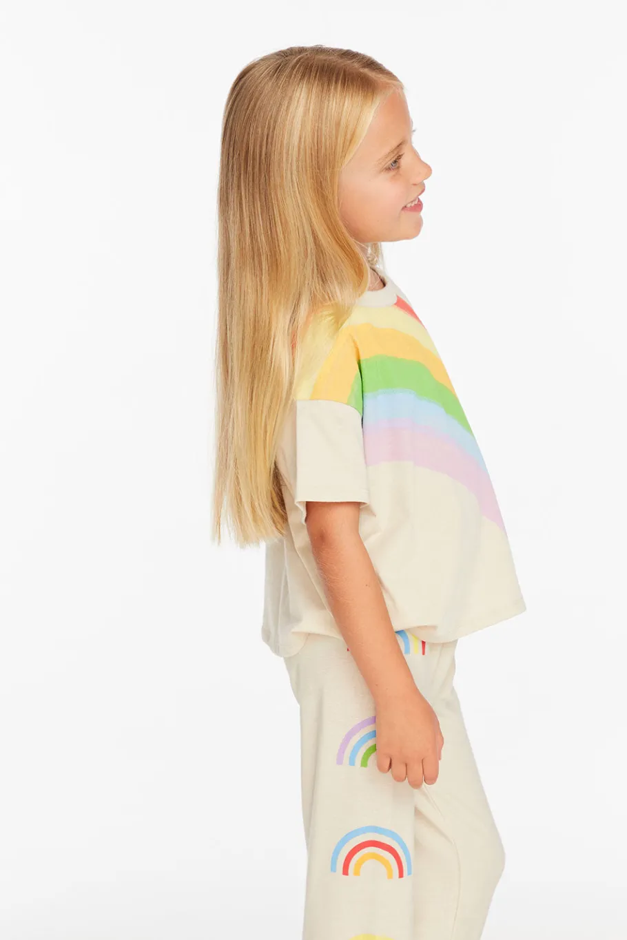 Hot Chaser Brand Rainbow Girls Tee