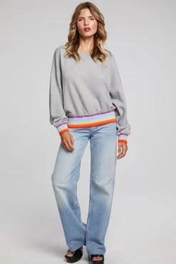 Online Chaser Brand Rainbow Pullover