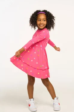 Sale Chaser Brand Rainbow Stars Dress