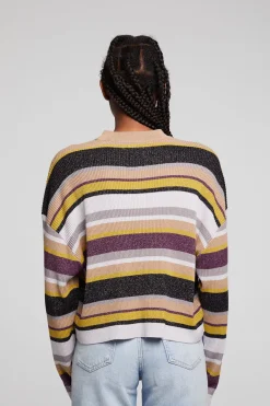 Outlet Chaser Brand Ramonee Haight Street Stripe Pullover