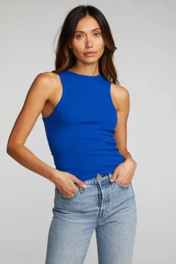 Sale Chaser Brand Recycled Love Rib Tank Top