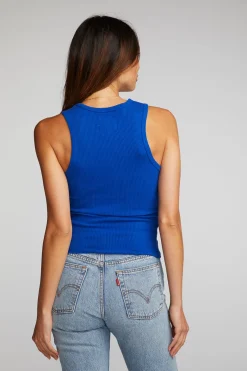 Sale Chaser Brand Recycled Love Rib Tank Top