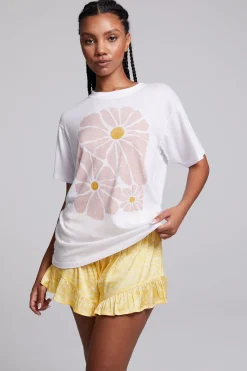 Sale Chaser Brand Retro Flowers Tee
