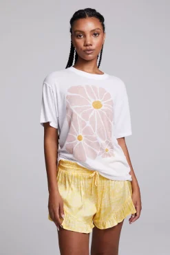 Sale Chaser Brand Retro Flowers Tee
