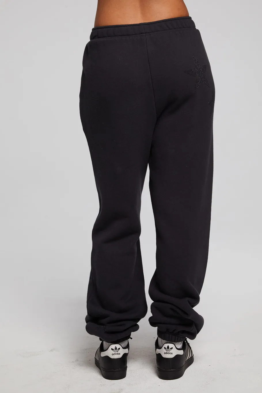 Discount Chaser Brand Rhinestone Stars Joggers