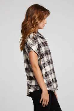 Sale Chaser Brand Rhythm Americana Plaid Button Down