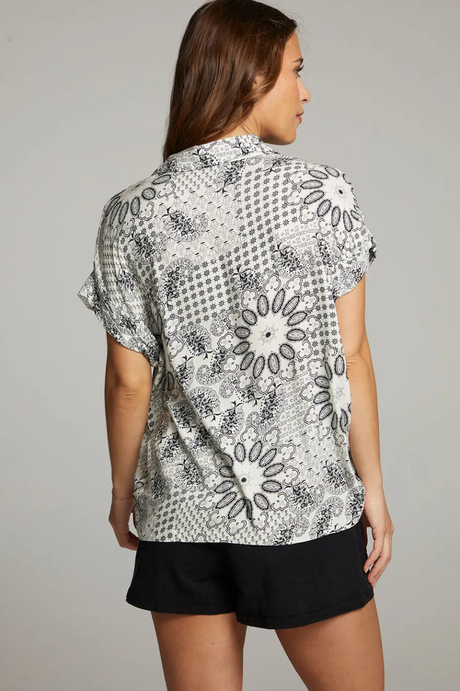 Discount Chaser Brand Rhythmm Paisley Bandana Button Down