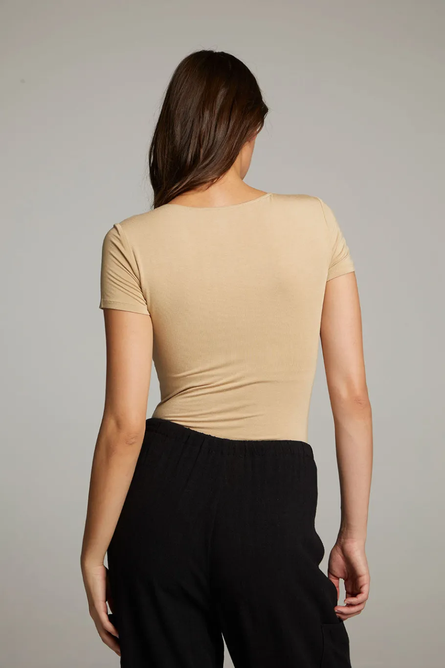 New Chaser Brand River Cappuccino Bodysuit